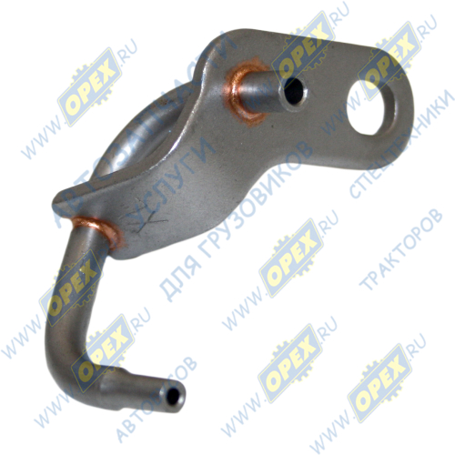 DP650-1004118 Форсунка масляная ф6 L=105 охлаждения поршня в сборе с кронштейном RVI Kerax (2000-2020) Dinamika Parts1